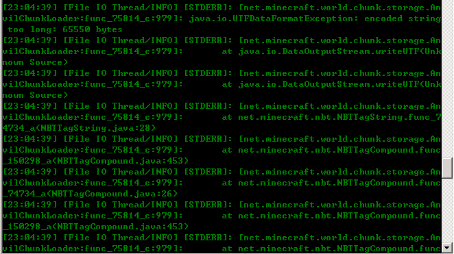 Need Help Can T Join Server Loading Nbt Data Server Discussion Sponge Forums