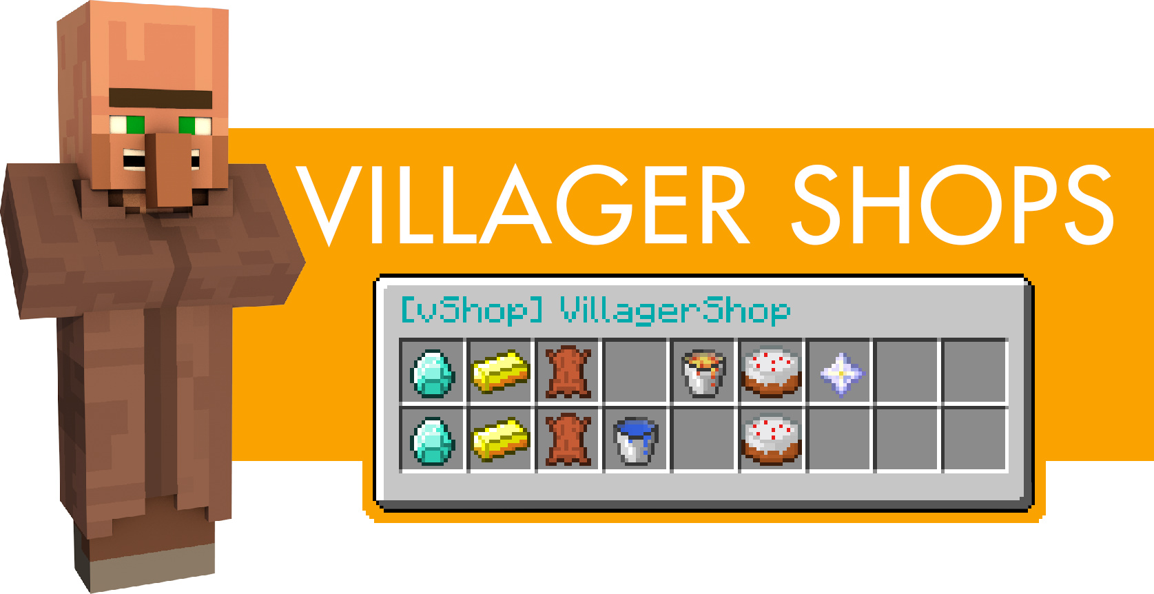 Old Villagershops Set Up Mobs Of Any Type As Admin Shop Shops Will Use A Inventory Menu To Buy Sell Items Plugin Releases Sponge Forums